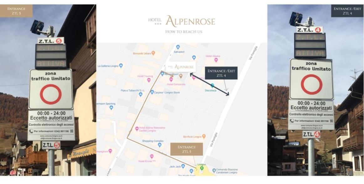 Albergo Alpenrose リヴィーニョ エクステリア 写真